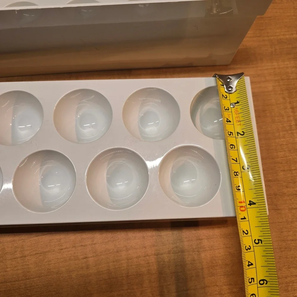 Vintage Egg Carrier‎ Refrigerator Tray Holder Storage For 16 Eggs -Plastic